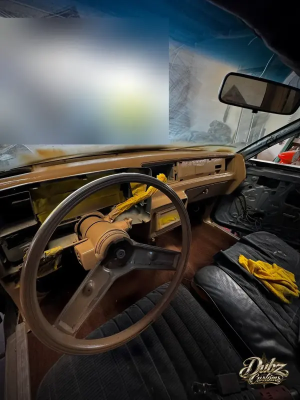 Refreshed G-body dash and steering wheel